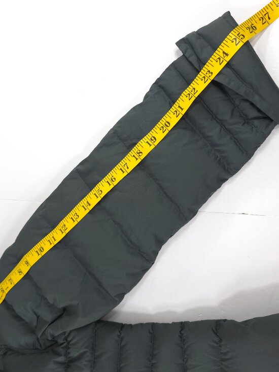 I. SPIEWAK & SONS Warren GRAY Hooded Down Puffer Long Coat Women’s Size LARGE.. - Picture 15 of 16